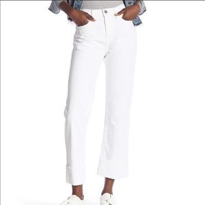 FRAME DENIM LE HIGH OVERSIZED CUFFED JEANS